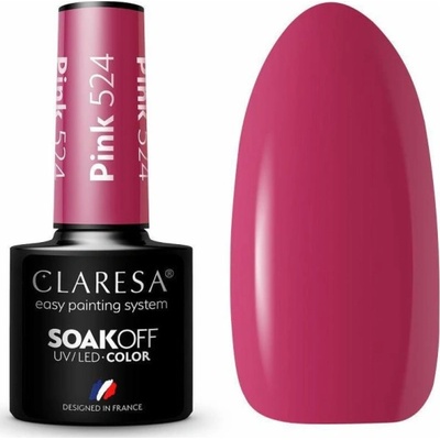 Claresa gél lak Pink 524 5 g