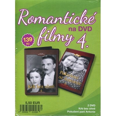 ROMANTICKÉ FILMY 4 - Digipack DVD