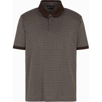 Emporio armani Блуза с яка EMPORIO ARMANI Men's Short-Sleeve Polo Shirt - Logo Jacq Brown