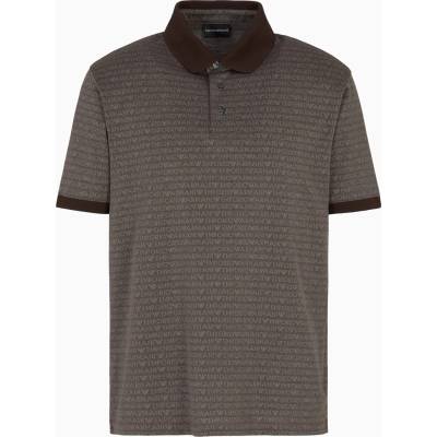 Emporio armani Блуза с яка EMPORIO ARMANI Men's Short-Sleeve Polo Shirt - Logo Jacq Brown