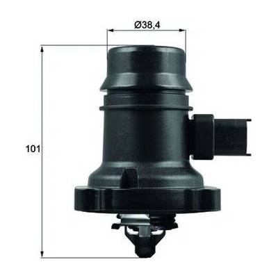 Termostat, chladivo MAHLE TM 37 103 (TM37103)
