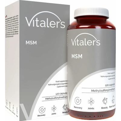 Vitaler's MSM (organická síra) 700 mg 120 kapslí