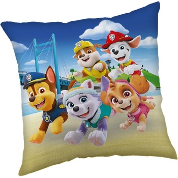 Jerry Fabrics Детска възглавница 40x40 cm Paw Patrol "Bridge" - Jerry Fabrics (23CS396)