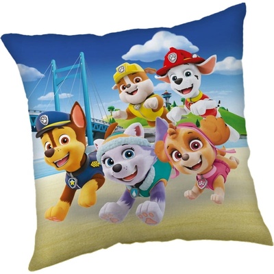 Jerry Fabrics Детска възглавница 40x40 cm Paw Patrol "Bridge" - Jerry Fabrics (23CS396)