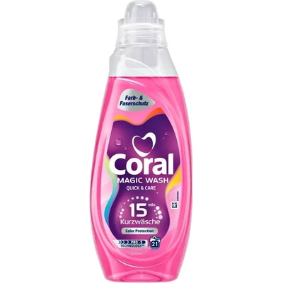 Coral Magic Wash течен препарат за цветно пране 21 пранета