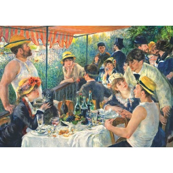 Trefl - Puzzle Renoir: Luncheon if the Booting Party - 1 000 piese