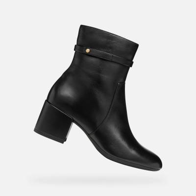 Geox Черни дамски обувки за глезена Geox Eleana Geox | Cheren | ЖЕНИ | 36