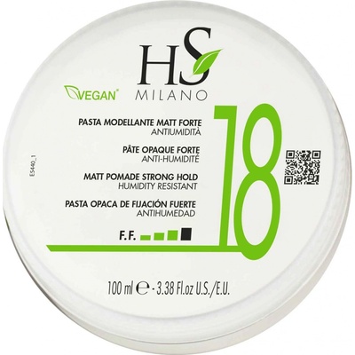 HS Milano Mat Pomade Strong Hold matná pasta 100 ml