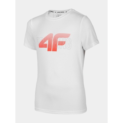 4F Dětské tričko HJL22 JTSMF001 white
