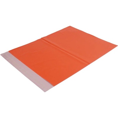 Plastové obálky 175x255 mm 100 ks/bal. oranžové