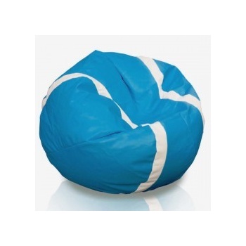 Sedací vak tenisová míč modrá
