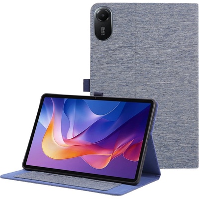 Vsechnonamobil 117236 FABRIC Zaklápěcí kryt pro Xiaomi Redmi Pad 2 modrý