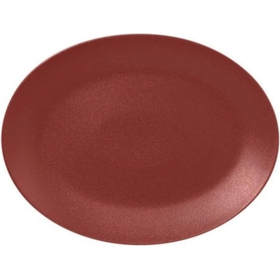 RAK Porcelain Tanier oválny 36 x 27 cm, tmavo červená NFNNOP36DR-6