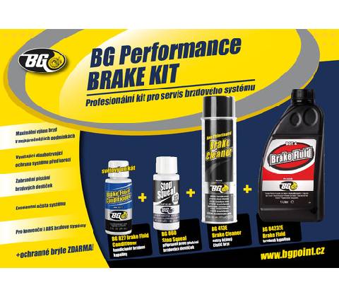 BG 827 PERFORMANCE BRAKE KIT