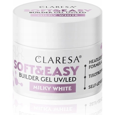 Claresa Soft&Easy Builder Milky White 45 g