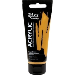 Rosa Gallery АКРИЛНА боя Light Ochre (609) 60 ml 1 бр (3241609)