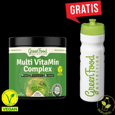 GreenFood Nutrition Multi VitaMin complex jablkový juice 240 g