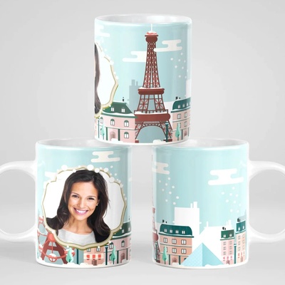 Art gift Чаша със снимка Париж