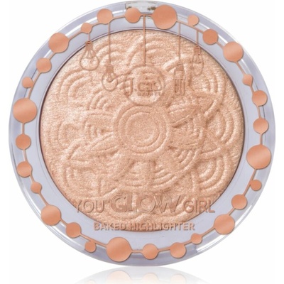 J,Cat Beauty You Glow Girl zapečený rozjasňovač 105 Moon Light 8,5 g
