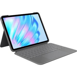 Logitech Combo Touch for iPad Air 11-inch (M2, M3 & M4), iPad Air (5th gen), Oxford Grey English International (QWERTY) (920-012636)
