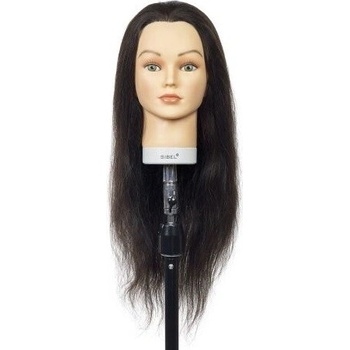 Sibel Cvičná hlava JENNY, 100% natural vlasy