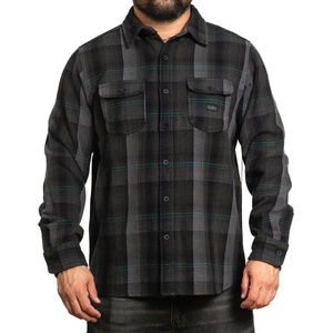 SULLEN мъжка риза sullen - haz hvywt flannel- scm4994_gy
