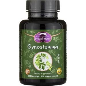 Dragon Herbs Gynostemma, 500 mg, 100 капсули, Dragon Herbs (005342 (534) DH)