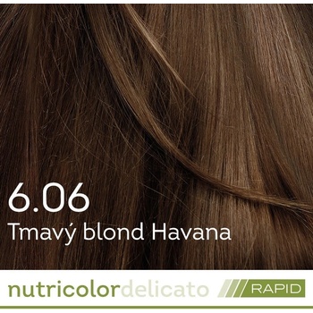 Biosline Barva na vlasy 6.06 Tmavá blond Havana 135 ml
