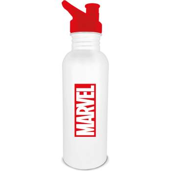 Pyramid International Бутилка за вода Pyramid Marvel: Marvel Logo (White), 700 ml (MDB27883)