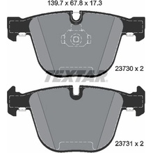 Sada brzdových platničiek, vždy 4 kusy v sade TEXTAR 2373001