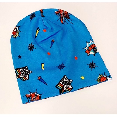 chlapecká tenká čepice Spiderman