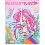 TOPModel Книжка за оцветяване Fantasy Model, Русалка, блестящи фолия (2323898)