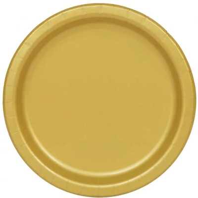 Unique Party Златни чинии 8 бр