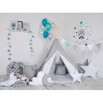 Elis design Standard Teepee stan set sivý
