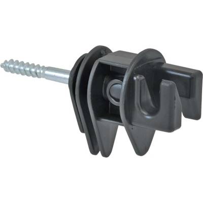 VNT electronics s.r.o. Lanový izolátor s vrutem pro elektrický ohradník pro lana do 7 mm - 10 ks