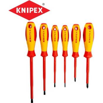 KNIPEX Комплект изолирани отвертки 6 части / knipex 002012 v01 / s / ph (kni 00 20 12 v01)