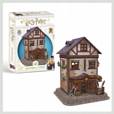 CubicFun 3D puzzle Harry Potter Prvotřídní potřeby pro famfrpál 71 ks