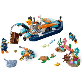 Image 1 of LEGO® City - Explorer Diving Boat (60377)