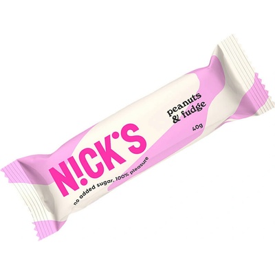Nick's Čokoládová tyčinka arašidový fondán 40 g