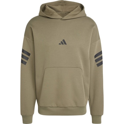 Adidas Мъжки суичър Adidas Future Icons 3-Stripes Hoodie Mens - Olive Strata