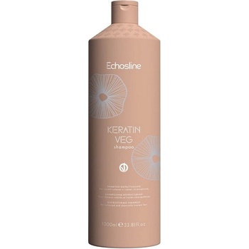 Echosline Keratin Veg šampon 1000 ml
