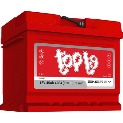 Topla 45Ah 420A right+