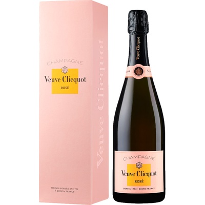 Veuve Clicquot Brut Rosé Giftbo 12,5% 0,75 l (čistá fľaša)