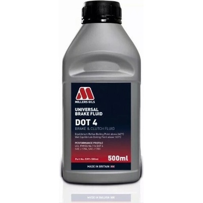 Millers Oils Universal Brake Fluid DOT4 500 ml