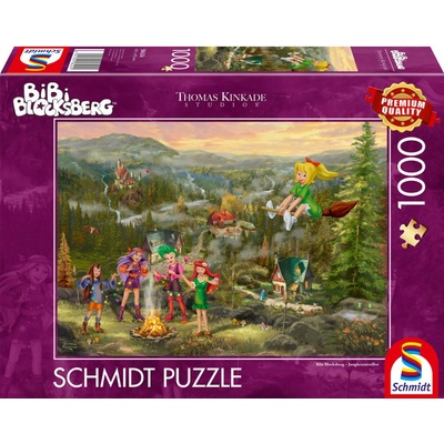 Schmidt Spiele Пъзел Schmidt от 1000 части - Биби Блоксберг (58424)