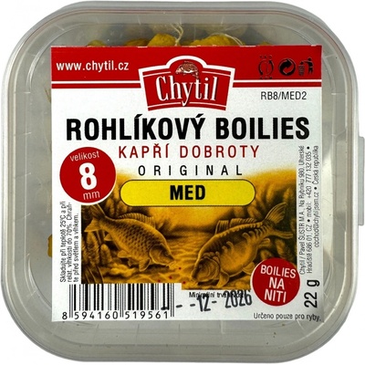 Chytil Rohlíkový boilies 22 g 8 mm Med