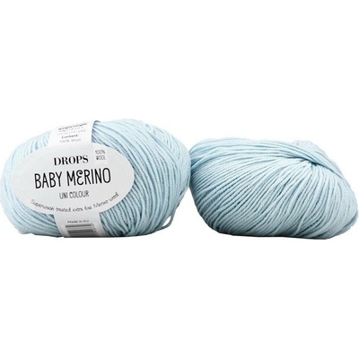 Drops Baby Merino 53 pastelově modrá
