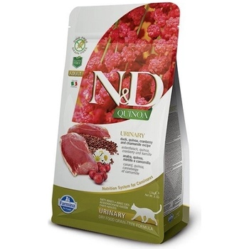 N&D Quinoa CAT Urinary Duck & Cranberry 5 kg