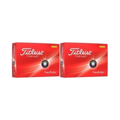 Titleist TruFeel Double Dozen žluté 24 ks