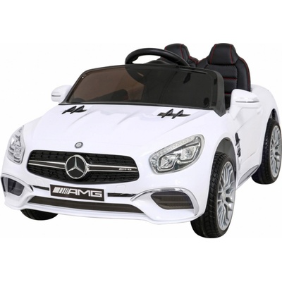 Ramiz Kindermánia jednomiestne elektrické autíčko Mercedes Benz AMG SL65 S biele
